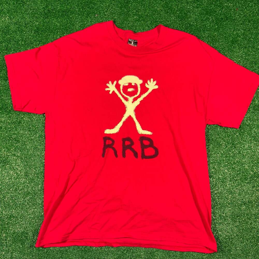 Vintage 00s Randy Rogers Band Song List Red Graphic T-Shirt XL